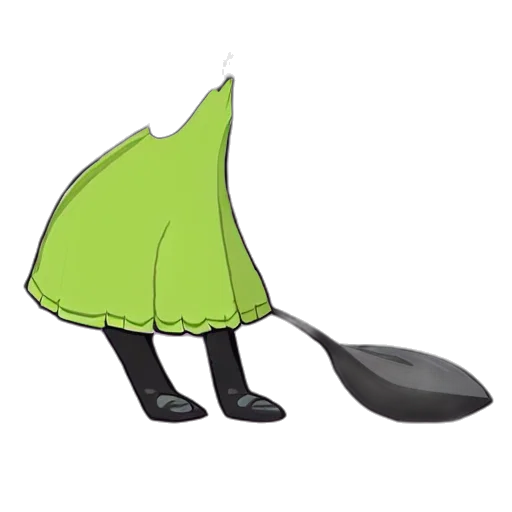 staff, food, hat, shoes transparent PNG cut-out