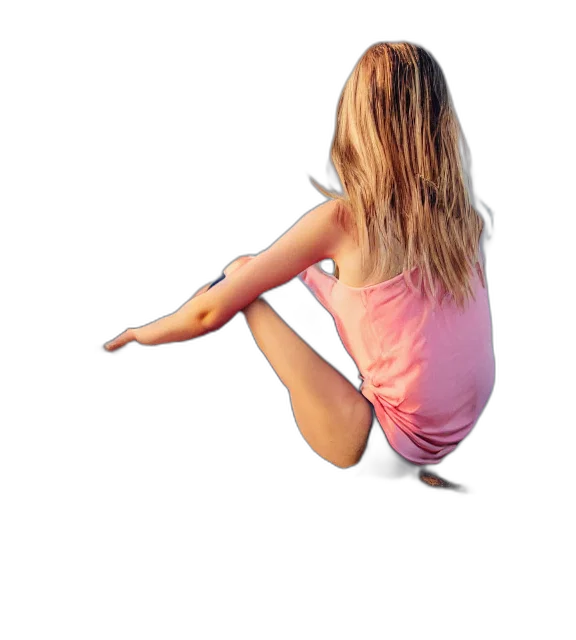 dress, staff, hair, jewelry transparent PNG cut-out