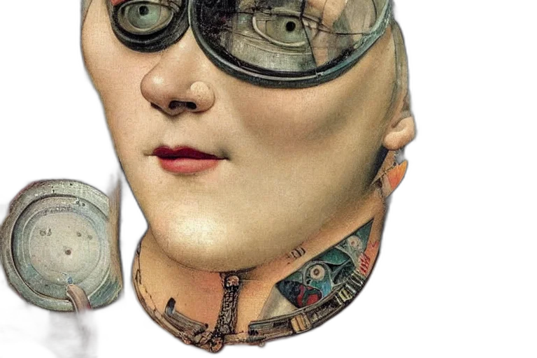 mask, face, robot, jewelry transparent PNG cut-out