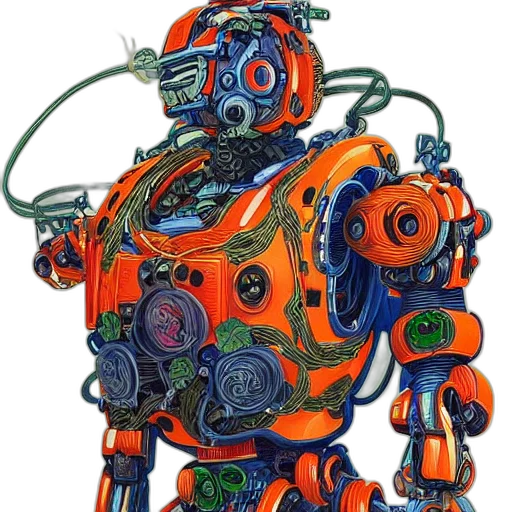 robot, weapon, animal, creature transparent PNG cut-out