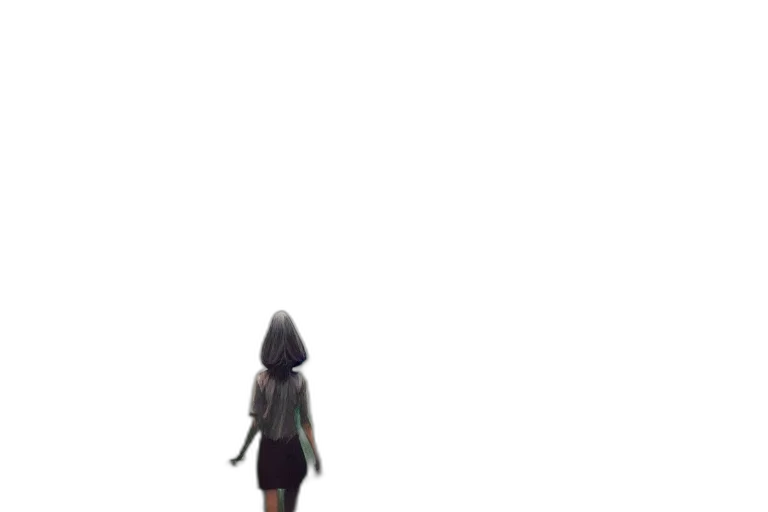robot, dress, staff, sword transparent PNG cut-out