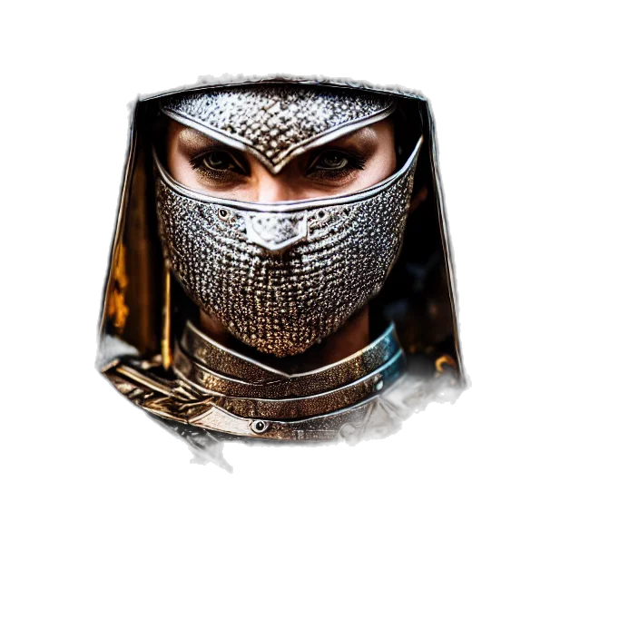 mask, sword, face, weapon transparent PNG cut-out
