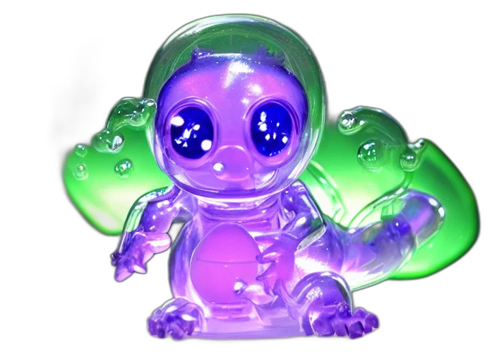 robot, creature, 3d render, concept art transparent PNG cut-out
