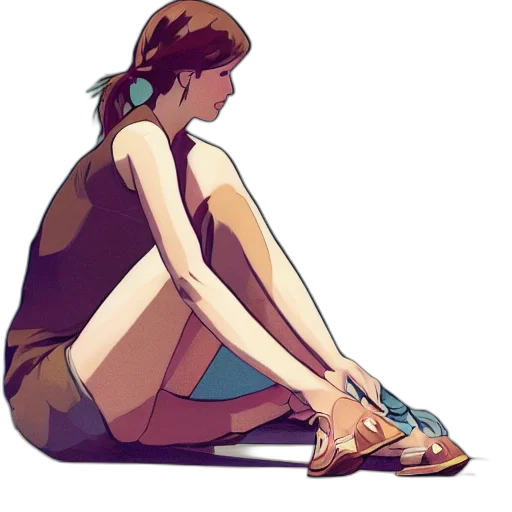 shoes, jewelry, dress, concept art transparent PNG cut-out