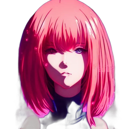 face, robot, hair, mask transparent PNG cut-out