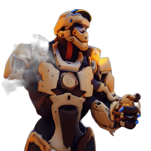 robot, weapon, mask, staff transparent PNG cut-out