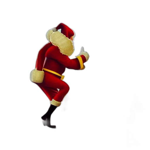 staff, 3d render, concept art, santa transparent PNG cut-out