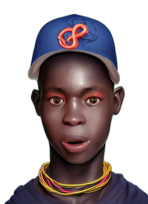 face, creature, mask, hat transparent PNG cut-out