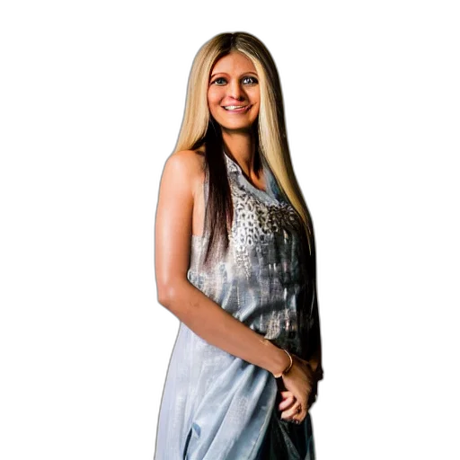 dress, staff, jewelry, photorealistic transparent PNG cut-out