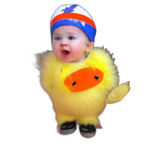 animal, creature, hat, 3d render transparent PNG cut-out