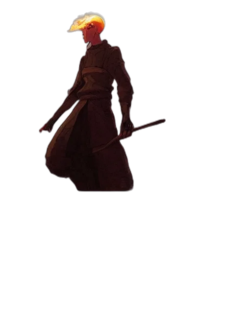 staff, sword, weapon, mask transparent PNG cut-out