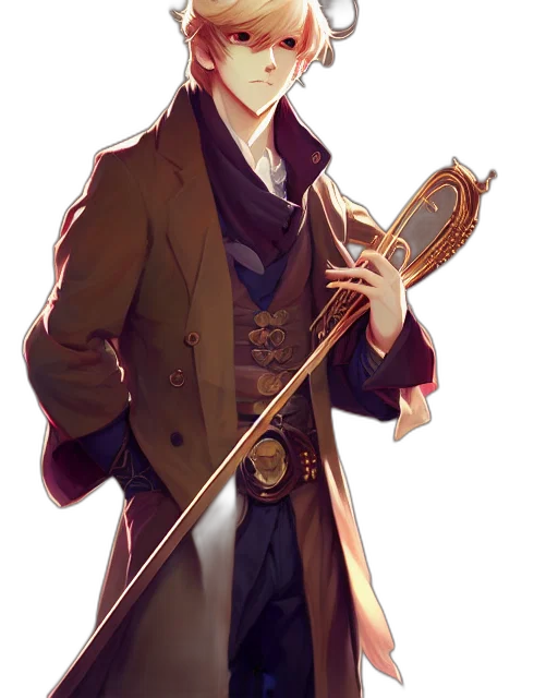 staff, weapon, jacket, sword transparent PNG cut-out