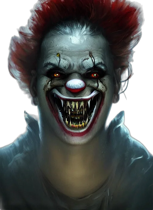 face, creature, mask, comic book art transparent PNG cut-out