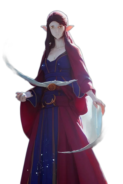 staff, sword, dress, crown transparent PNG cut-out