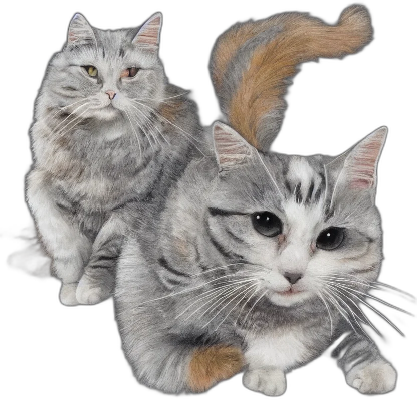 animal, photorealistic, concept art, 3d render transparent PNG cut-out