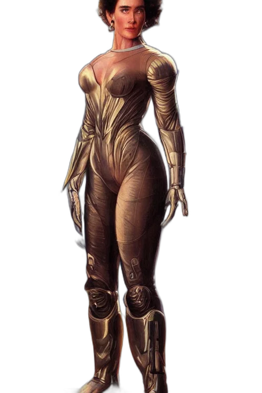 dress, staff, concept art, comic book art transparent PNG cut-out