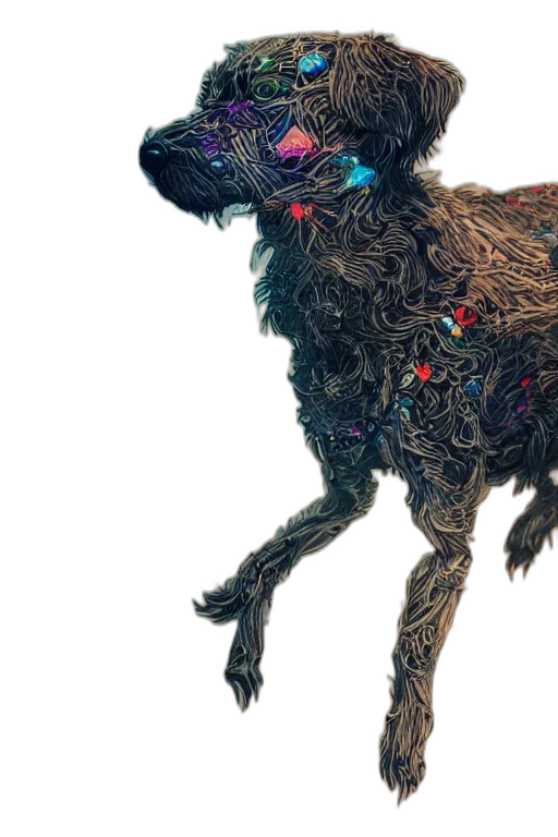 animal, creature, staff, dress transparent PNG cut-out