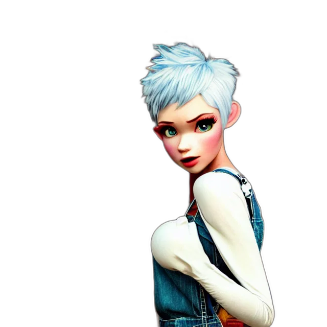 jacket, robot, face, concept art transparent PNG cut-out