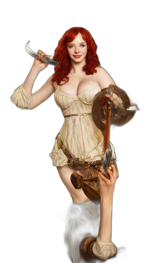 dress, weapon, staff, sword transparent PNG cut-out
