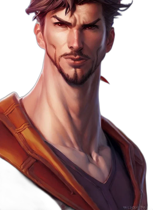 face, staff, mask, hair transparent PNG cut-out