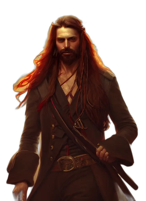 jacket, fantasy art, concept art, photorealistic transparent PNG cut-out