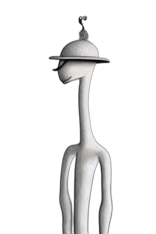hat, staff, robot, animal transparent PNG cut-out