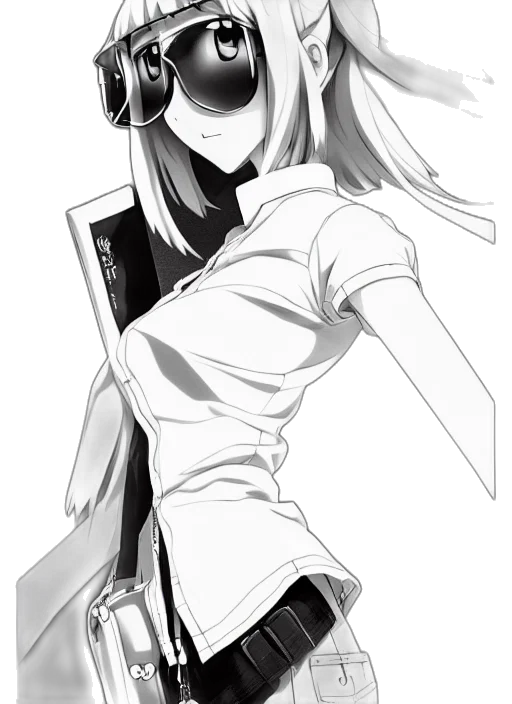weapon, staff, mask, robot transparent PNG cut-out