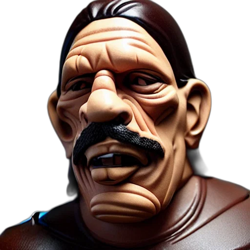 face, mask, staff, 3d render transparent PNG cut-out