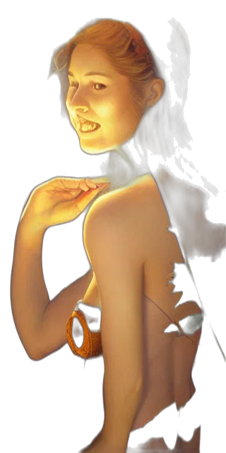face, mask, jewelry, dress transparent PNG cut-out