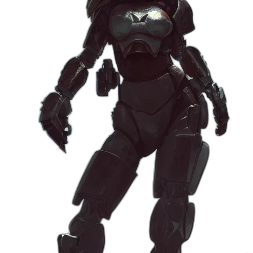 robot, creature, weapon, concept art transparent PNG cut-out