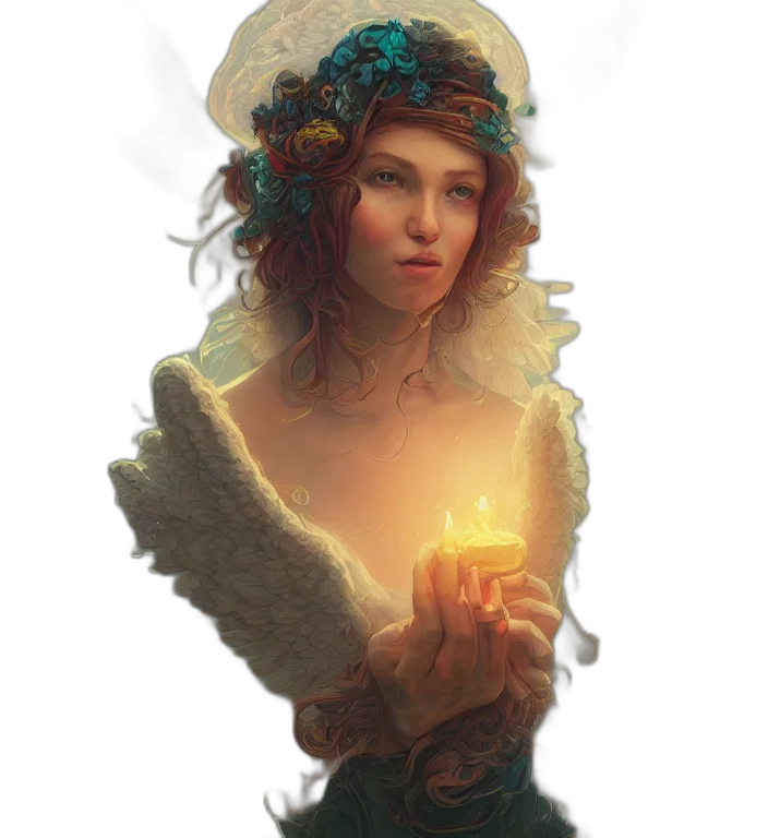 crown, face, fantasy art, concept art transparent PNG cut-out