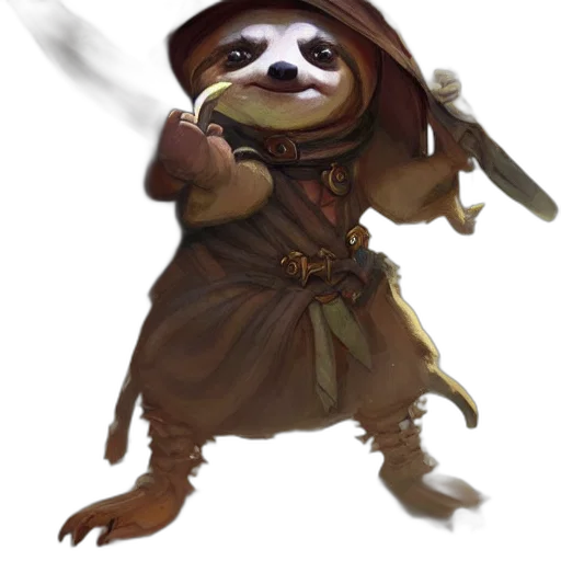 staff, animal, mask, creature transparent PNG cut-out