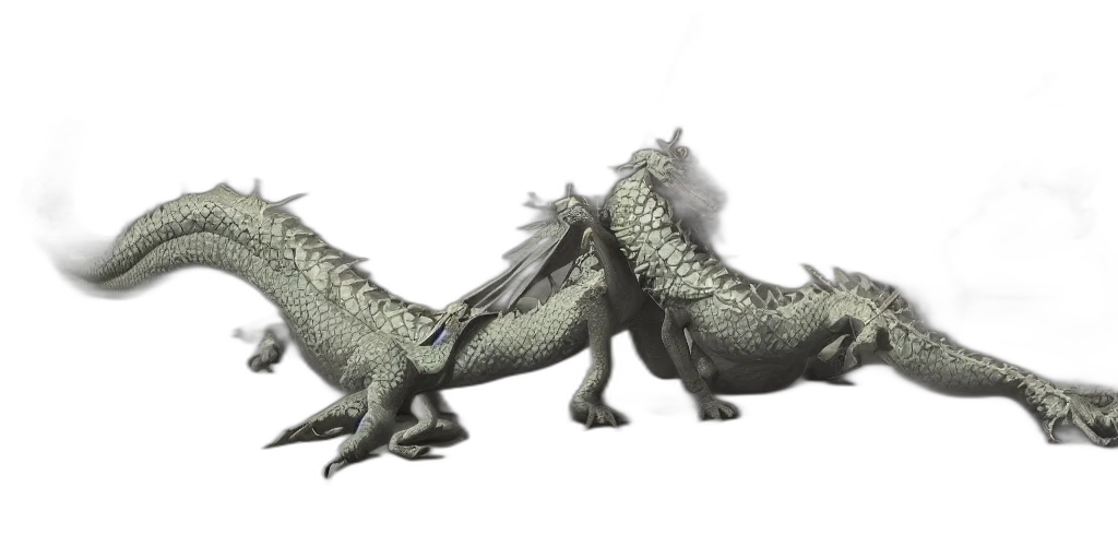 dragon, creature, animal, 3d render transparent PNG cut-out