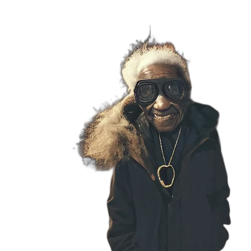 jacket, mask, face, animal transparent PNG cut-out