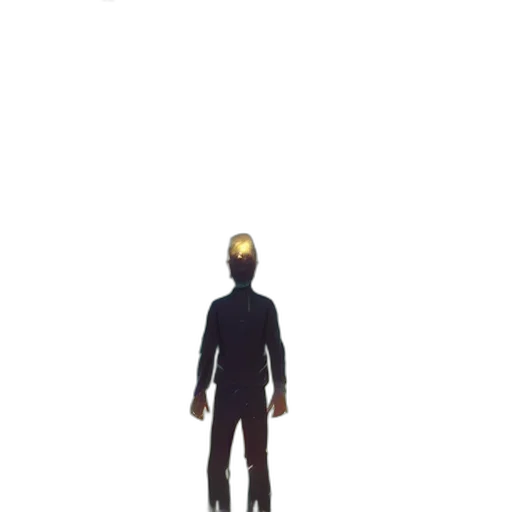 robot, mask, creature, jacket transparent PNG cut-out