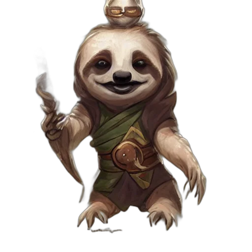 staff, animal, creature, concept art transparent PNG cut-out