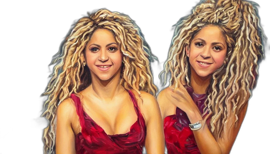 hair, jewelry, photorealistic, oil painting transparent PNG cut-out