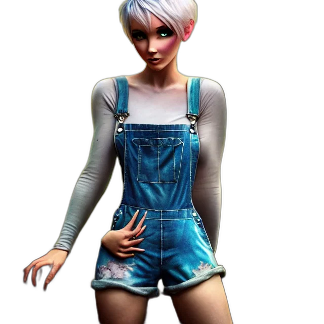 dress, jacket, robot, concept art transparent PNG cut-out