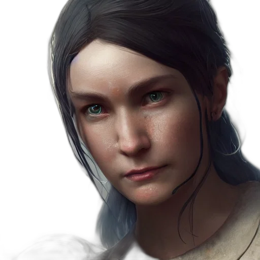 face, staff, dragon, jewelry transparent PNG cut-out