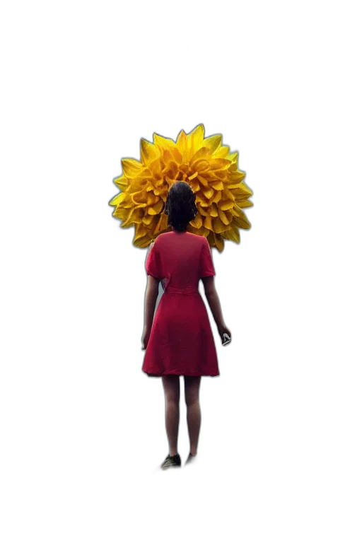 dress, flower, crown, hat transparent PNG cut-out