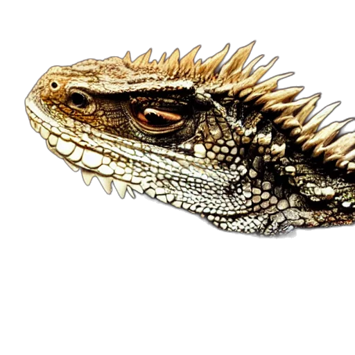 dragon, animal, creature, staff transparent PNG cut-out