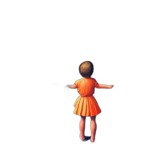 dress, staff, robot, umbrella transparent PNG cut-out