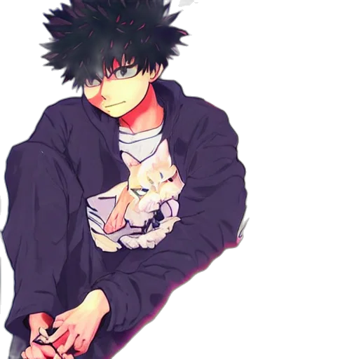 jacket, anime, pixel art, concept art transparent PNG cut-out
