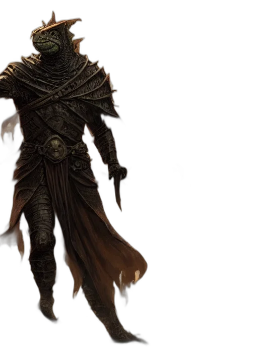 creature, staff, mask, dragon transparent PNG cut-out