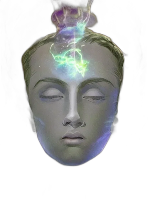 face, mask, crown, robot transparent PNG cut-out