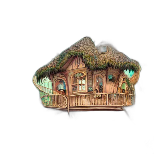 hat, crown, furniture, 3d render transparent PNG cut-out