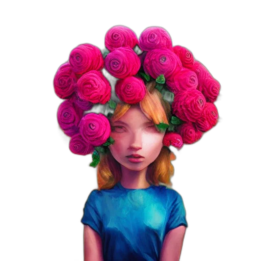 flower, crown, hat, dress transparent PNG cut-out