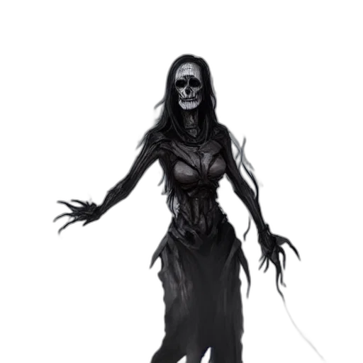 creature, staff, dress, concept art transparent PNG cut-out