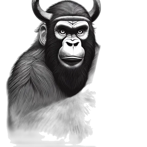 animal, face, creature, crown transparent PNG cut-out