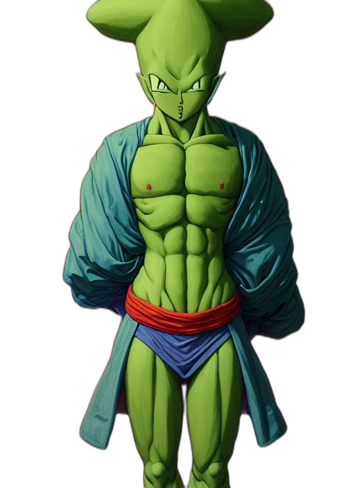 jacket, concept art, comic book art, 3d render transparent PNG cut-out